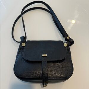 BCBG maxAzria black leather purse. Multiple ways to wear. NWOT